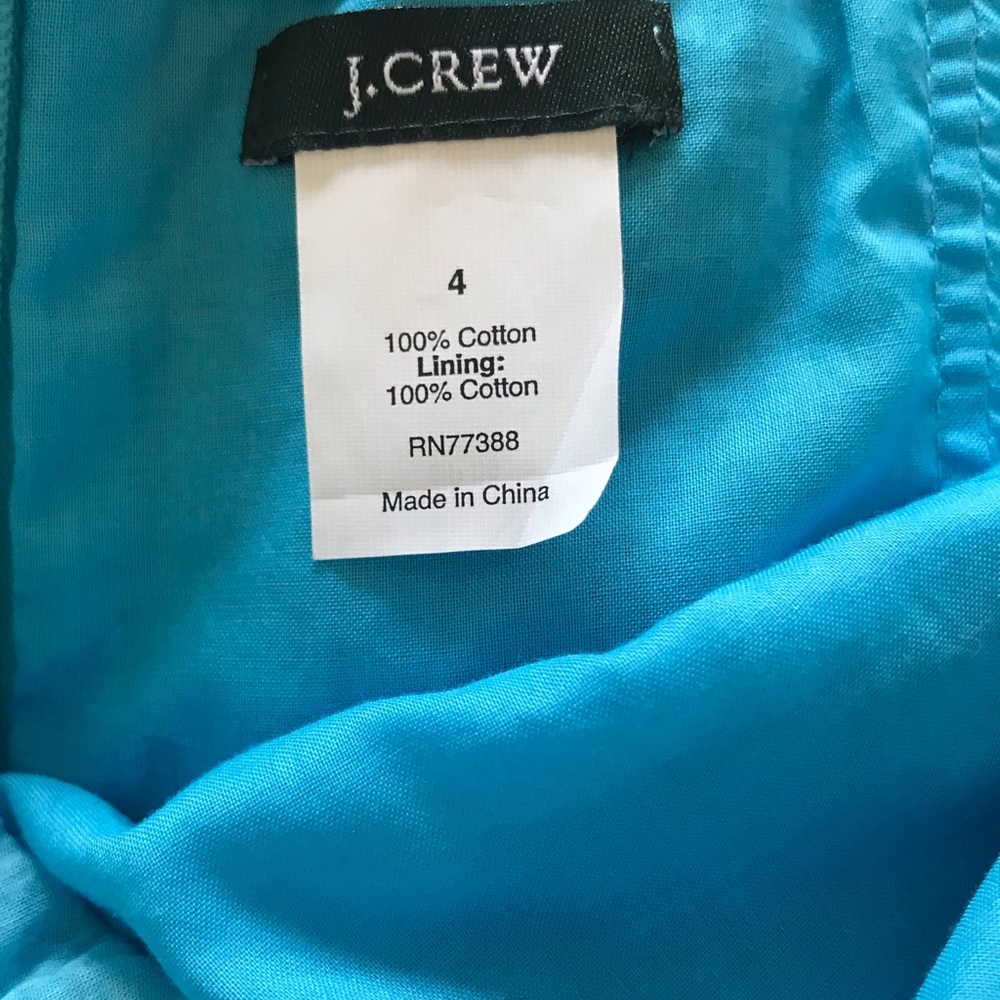 J. Crew Seersucker strapless dress - Picture 2 of 7